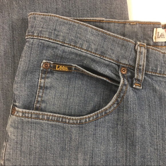 Vintage Lee Relaxed Fit Straight Leg Jeans 34x32 - Picture 2 of 14